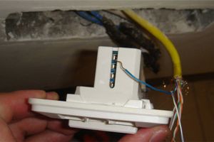 家里网线插座接法