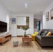 小户型70平米客厅木地板装修设计图