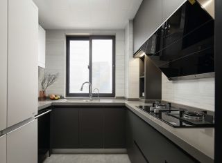 小户型70平米家庭厨房装修实景图