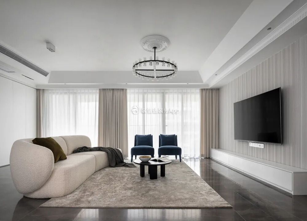150平方房子客厅现代风格装修设计图