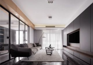 150平方房子客厅家具沙发装饰设计图片