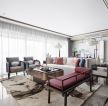 160平新中式装修风格客厅沙发图片