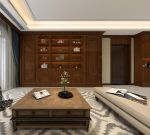 雍锦半岛140平米四居室美式风格装修案例