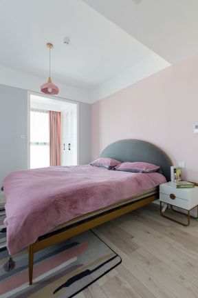 80平米房子北欧卧室装潢设计图片