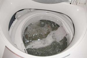 松下洗衣机故障维修方法