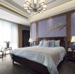 新中式风格大宅别墅卧室装饰设计图