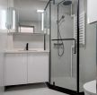 110平方三室两厅卫生间淋浴房装修设计图