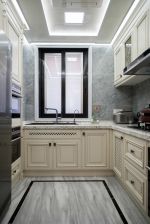 简美式风格厨房橱柜设计装修效果图