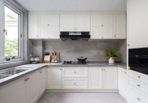 2023简美风格厨房橱柜设计装修图片