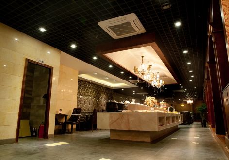餐饮店500平米中式风格装修案例