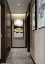 盛世华安140平米新中式风格三室两厅装修案例