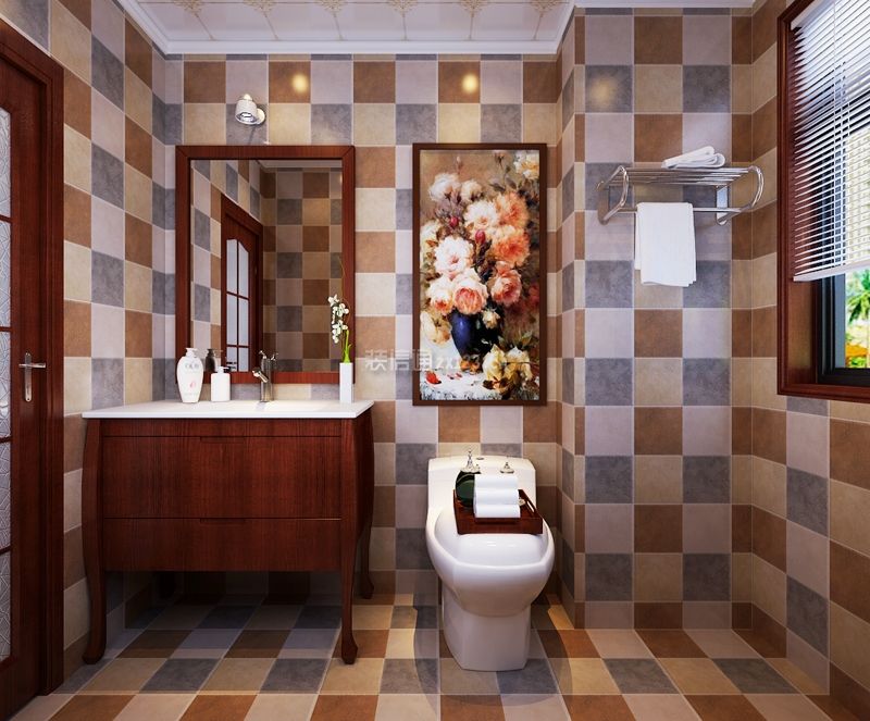 厕所装饰效果图 厕所装修设计效果图