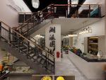 惠州潮派围炉餐厅新中式风格380平米装修案例