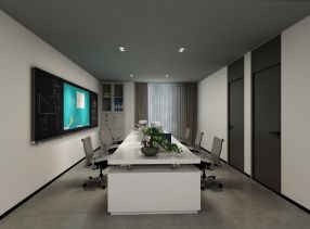 广州众创科技园450平米现代风格办公室装修效果图