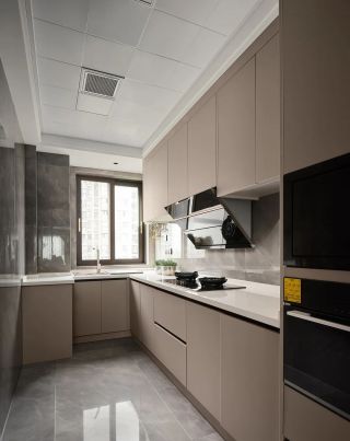 四室一厅现代风格厨房设计装修图片