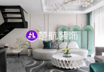 盘锦鑫华锦府125平米现代风格三室两厅装修案例