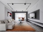 江山印现代风格120平米三室两厅装修案例
