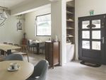 150平田园风格咖啡厅装修案例
