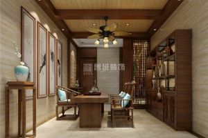 中式現(xiàn)代風(fēng)格大平層裝修設(shè)計(jì)