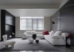 黑白灰风格客厅沙发装饰效果图