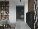 131平米三居室 美式+现代混搭风格装修设计????????