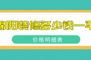 店面装修价格明细表