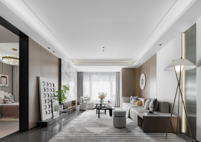 简中式风格客厅 家庭客厅装饰 家庭客厅沙发