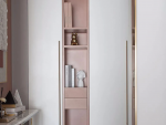 120㎡简约风，粉色+护墙板，打造浪漫的家