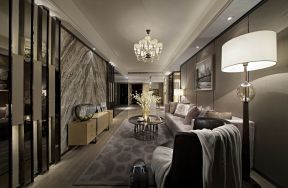 180平现代风格精装房客厅设计图