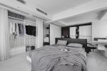 极简风格公寓卧室装修设计效果图片