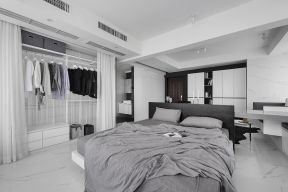 极简风格公寓卧室装修设计效果图片