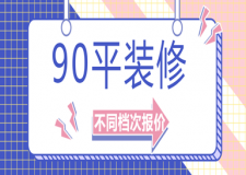 90平裝修大約多少錢(不同裝修檔次報價)
