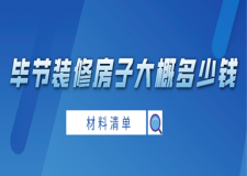 2023畢節(jié)裝修房子大概多少錢(材料清單)
