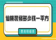 2023仙桃裝修多少錢一平方(費用明細表)