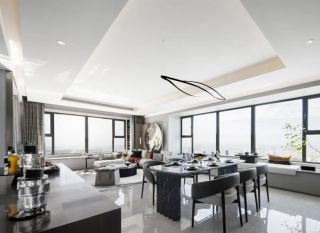 140平方新房客餐厅装修设计效果图