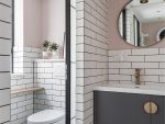 80㎡粉嫩粉嫩的北欧风格三居室设计。