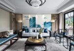 中式风格客厅沙发装潢设计效果图