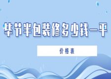 2023畢節(jié)半包裝修多少錢一平(價(jià)格表)