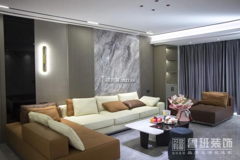 东莞·新世纪豪园198㎡现代简约风格大平层装修设计