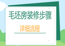 毛坯房裝修步驟(詳細(xì)流程)