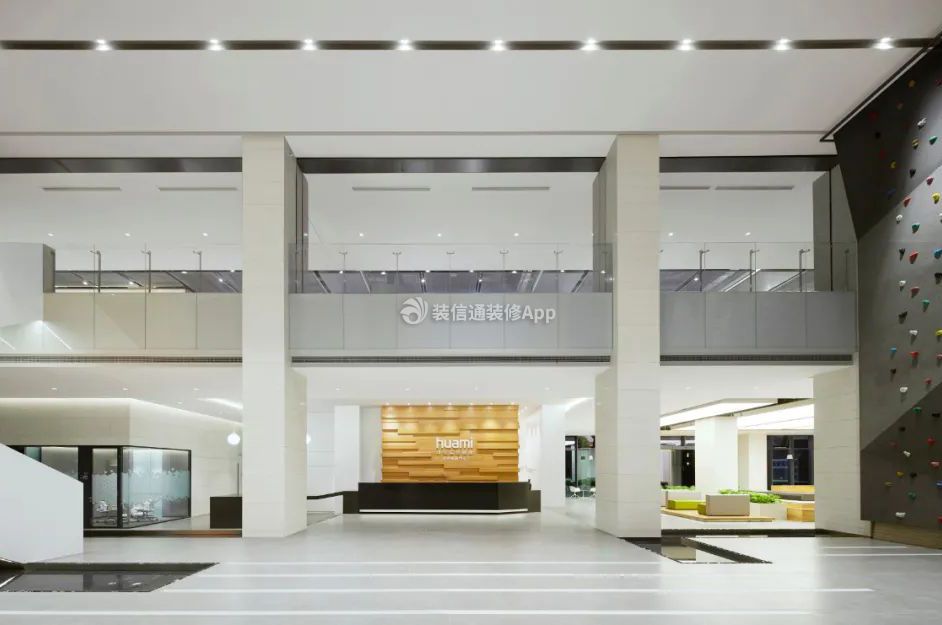 2023现代风格办公楼大厅装修设计图