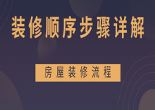 房屋裝修流程有哪些(裝修順序步驟詳解)