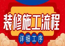 裝修施工流程(詳細(xì)工序步驟及注意事項(xiàng))