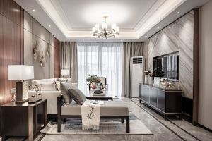 婚房客廳電視背景墻怎么裝修