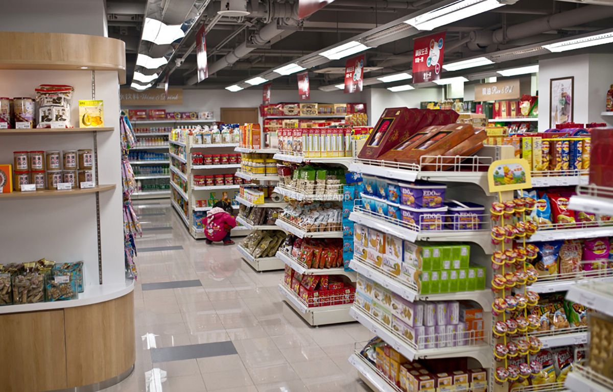 300平小型社区超市装修设计效果图