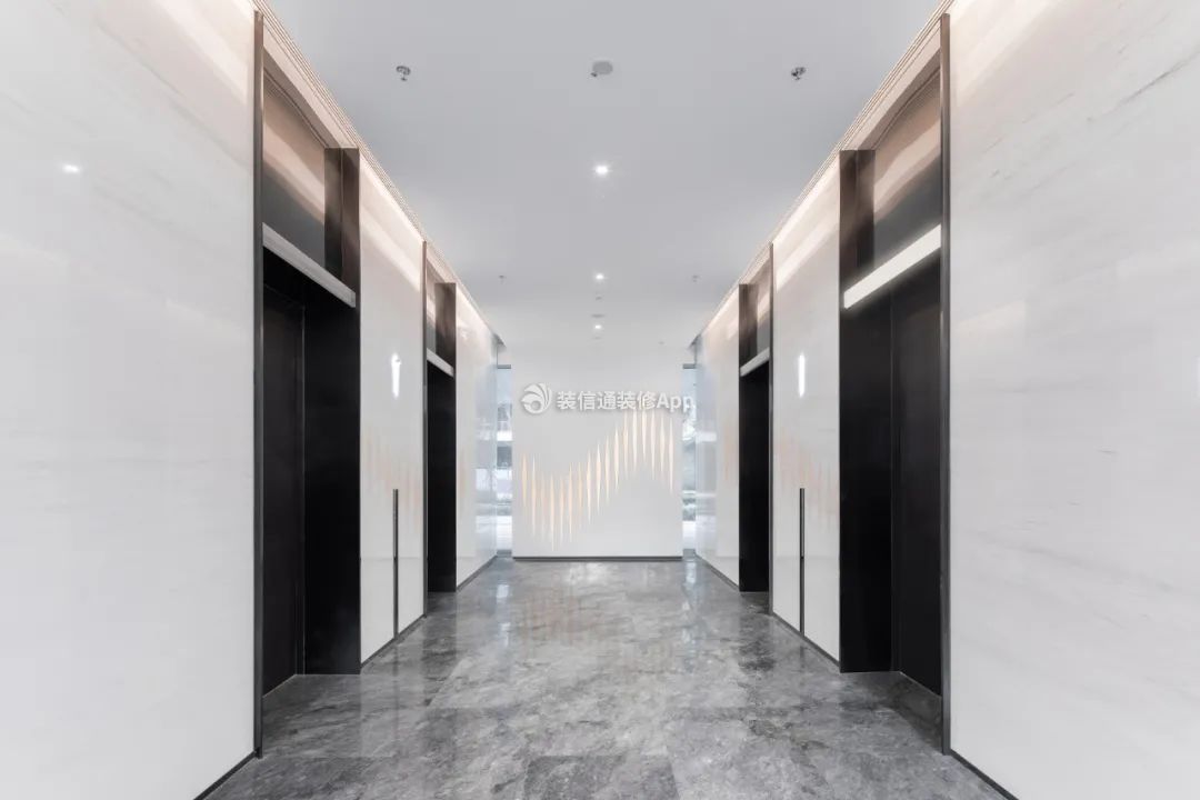 写字楼电梯厅装潢设计效果图