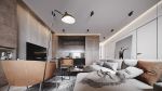 恒大雅苑55平现代风格单身公寓装修案例