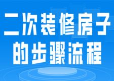二次裝修房子的步驟流程(附注意事項(xiàng))