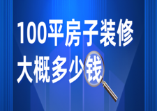100平房子裝修大概多少錢(材料報價明細)