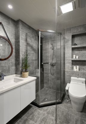 卫生间淋浴房设计图 卫生间设计图片大全